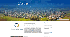 Desktop Screenshot of oftersheim.de